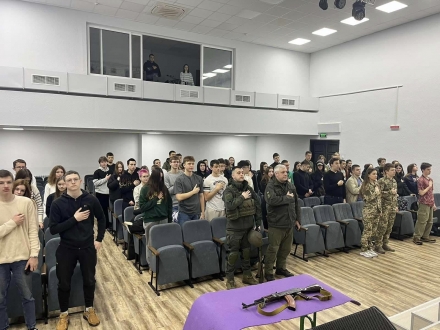 «Урок звитяги» у школі №306 Деснянського району