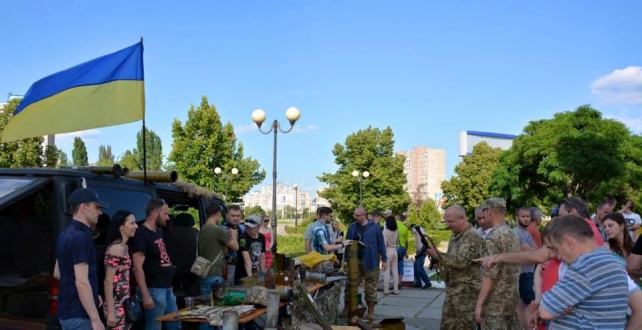 Київська спілка ветеранів АТО Деснянського району відсвяткувала першу річницю діяльності